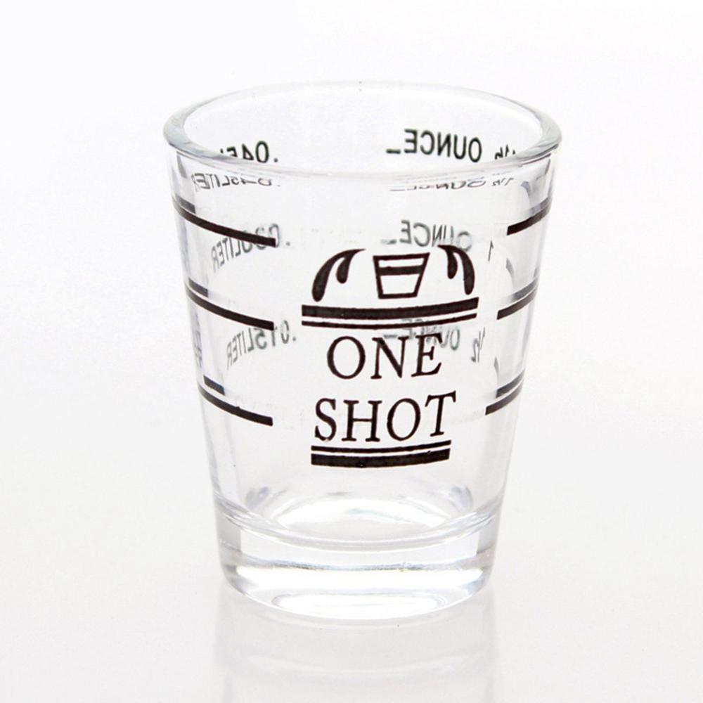 Espresso Shot Glass - أدوات البارتندر: كوب قياس مقاوم للحرارة