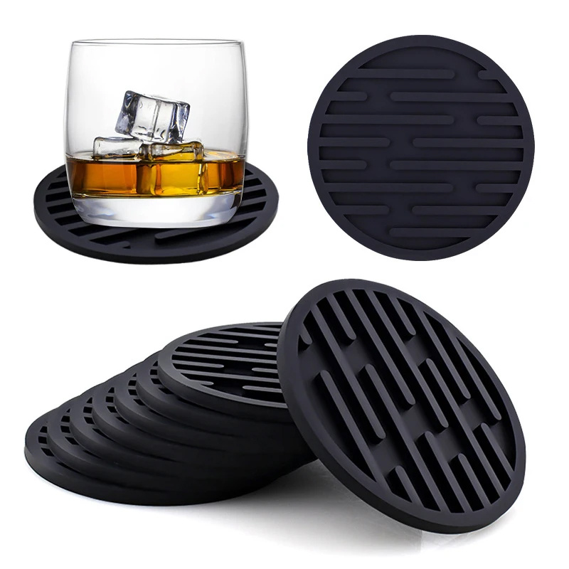 Espresso Shot Glass - 3 قطع من حاملات الأكواب السيليكونية