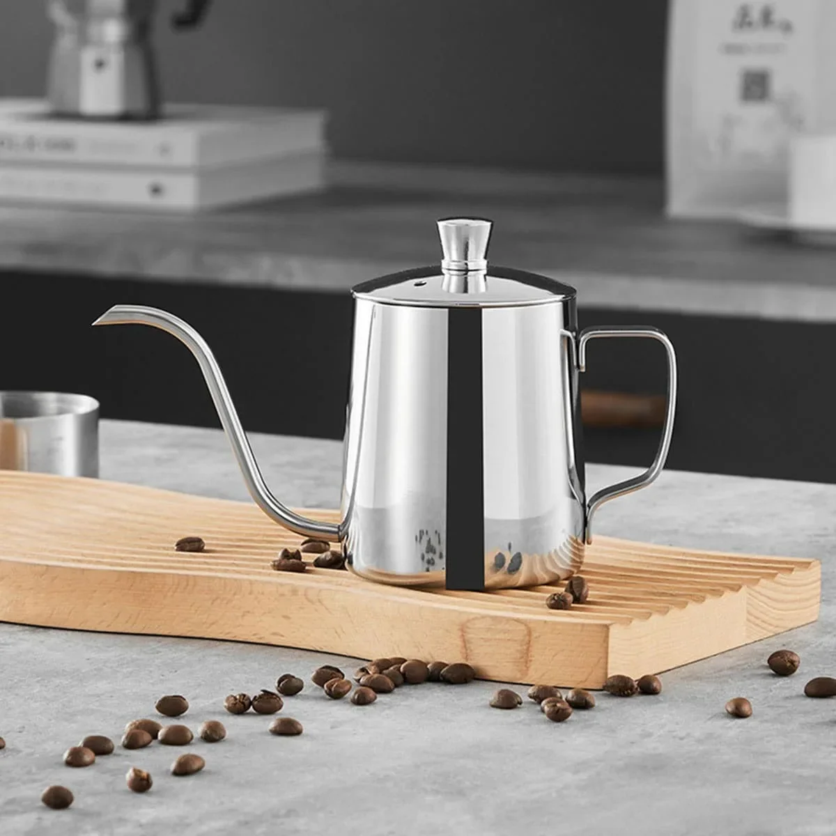الفولاذ المقاوم للصدأ صب صانع  - مراجعة Coffee Equipment Pour Over وسعره