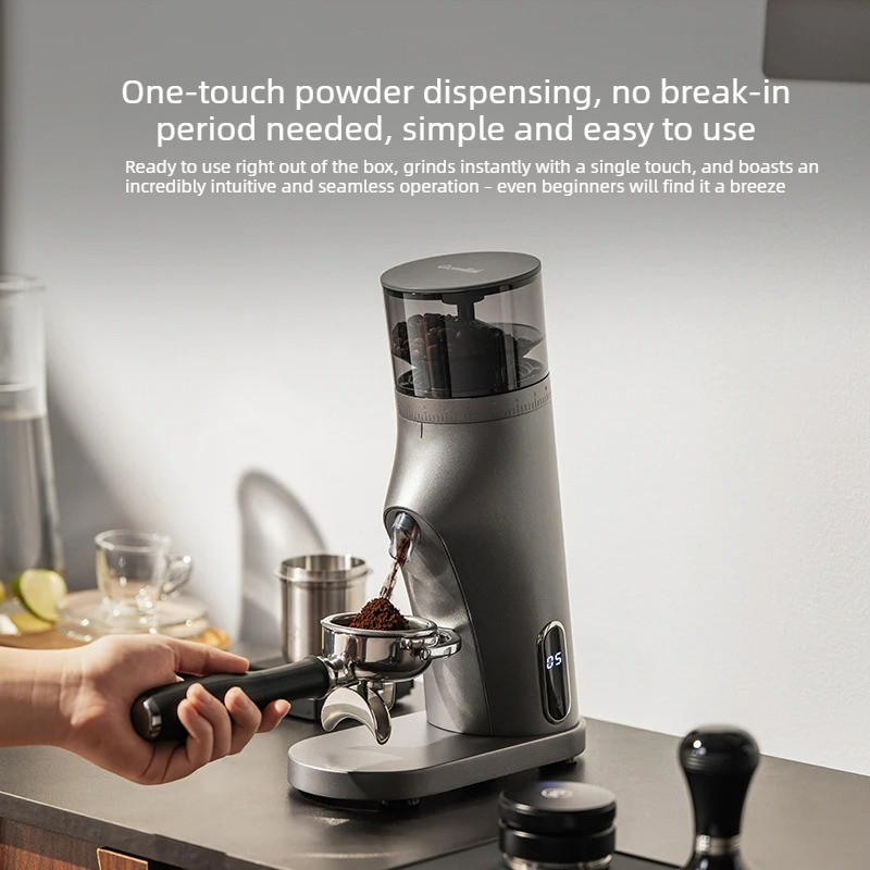 مطحنة قهوة كهربائية Gemilai 90 - مراجعة Coffee Grinder Burr Flat وسعره