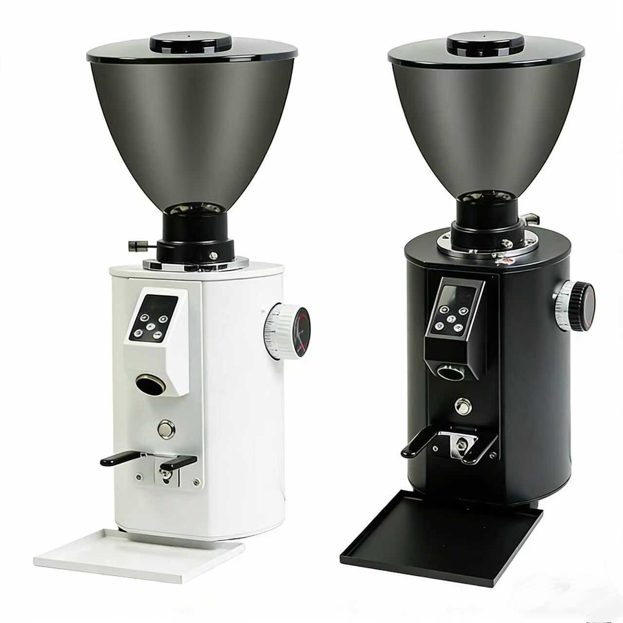 مطحنة قهوة كهربائية تجارية بشف - مراجعة Coffee Grinder Burr Flat وسعره