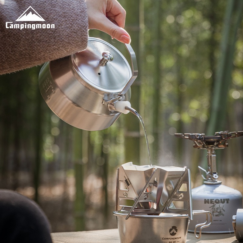 إبريق شاي وقهوة محمول للتخييم  - مراجعة Coffee Equipment For Camping وسعره
