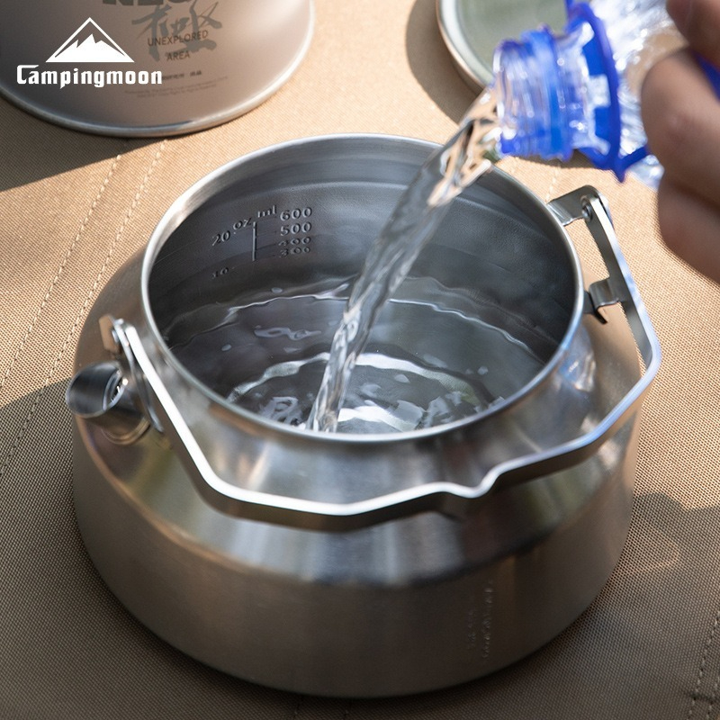 إبريق شاي وقهوة محمول للتخييم  - مراجعة Coffee Equipment For Camping وسعره