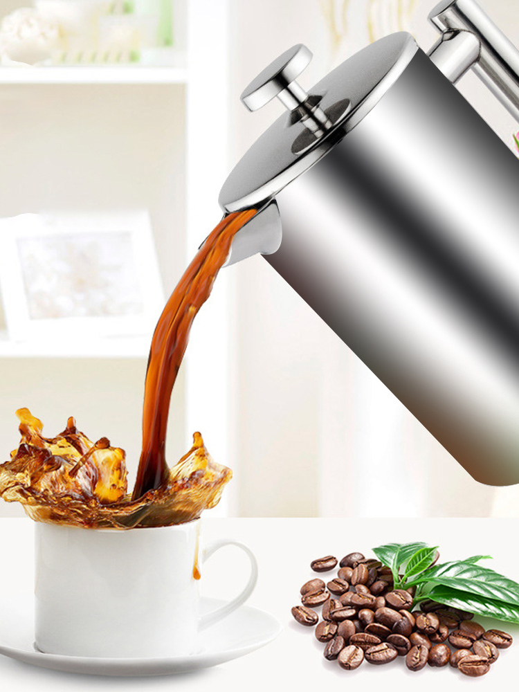 ماكينة صنع قهوة فرنسية بسعة كب - مراجعة Coffee Equipment For Camping وسعره