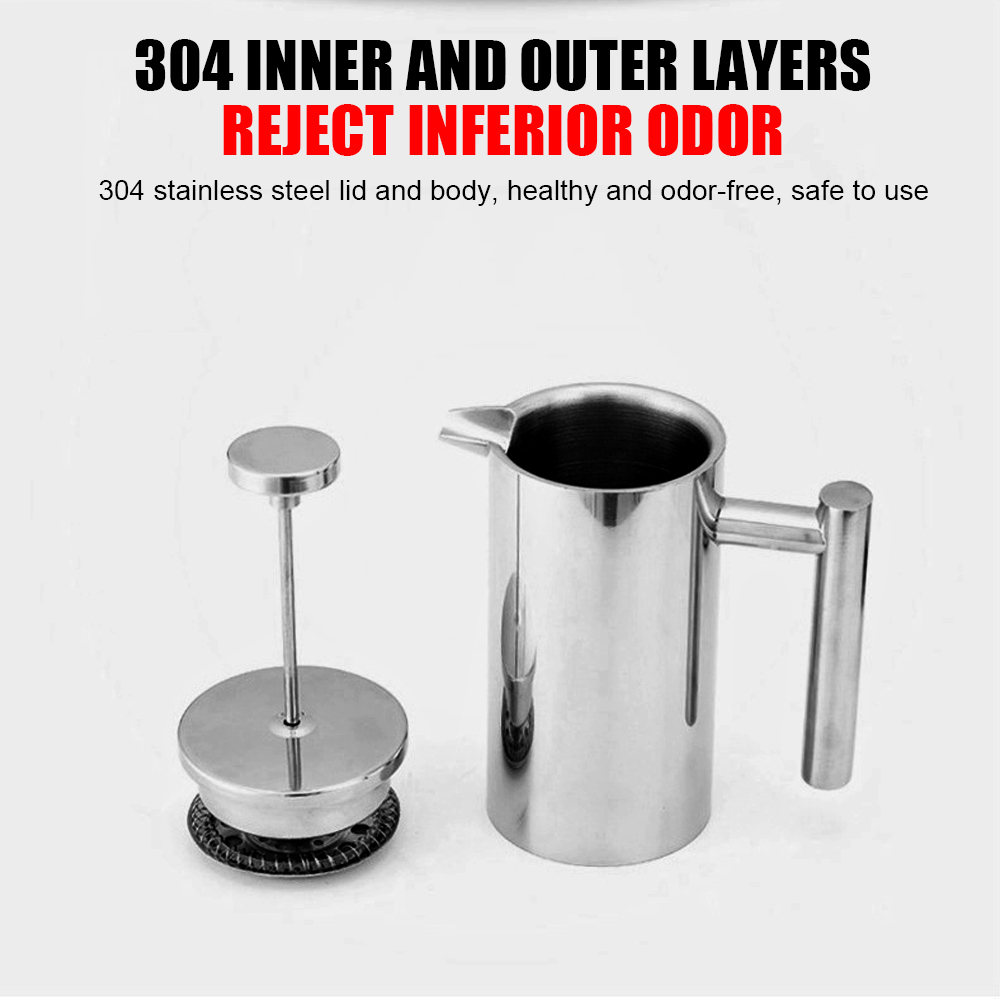 ماكينة صنع قهوة فرنسية بسعة كب - مراجعة Coffee Equipment For Camping وسعره
