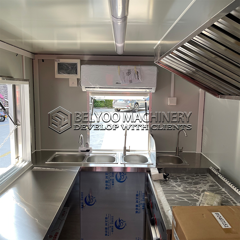 عربة طعام متنقلة مخصصة من بيلي - مراجعة Coffee Van Equipment وسعره