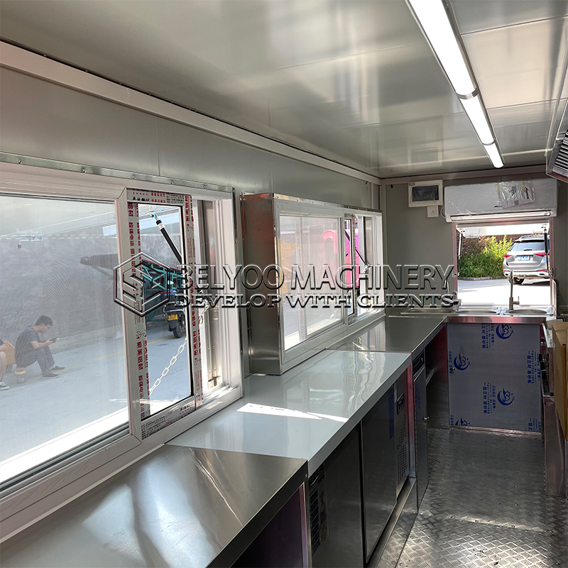 عربة طعام متنقلة مخصصة من بيلي - مراجعة Coffee Van Equipment وسعره