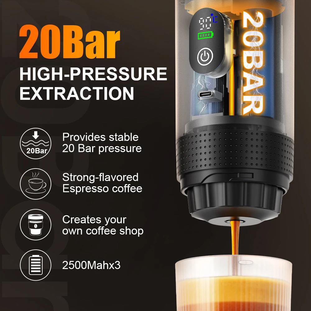 ماكينة صنع القهوة ذات الكبسولا - مراجعة Coffee Equipment For Camping وسعره