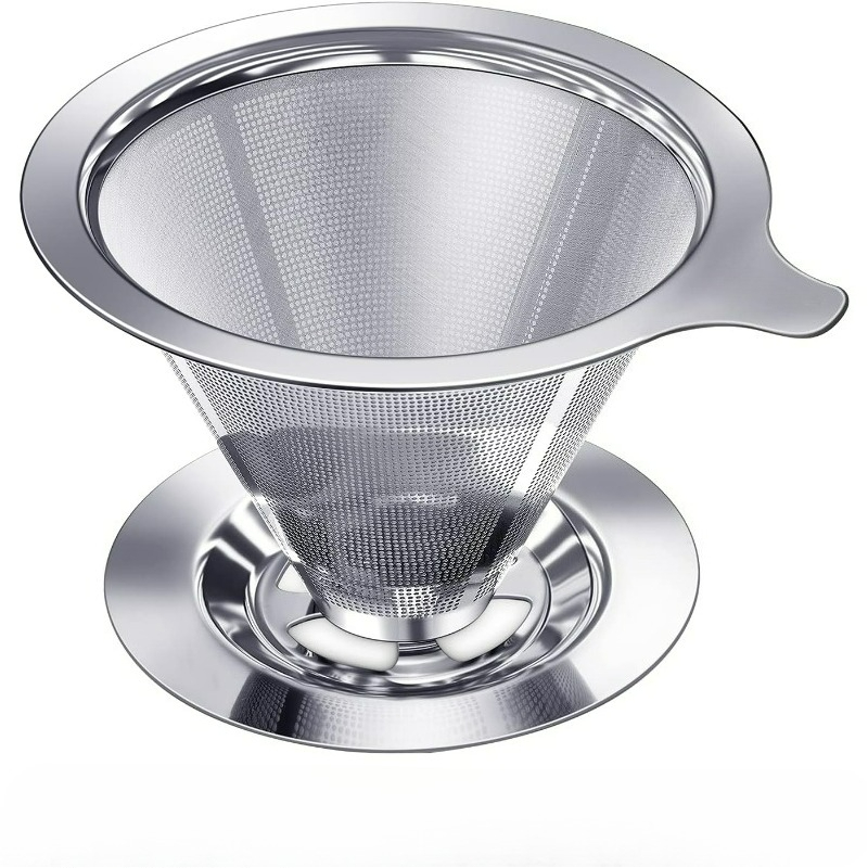 صب فوق القهوة المنقط 304 الفول - مراجعة Coffee Equipment Pour Over وسعره