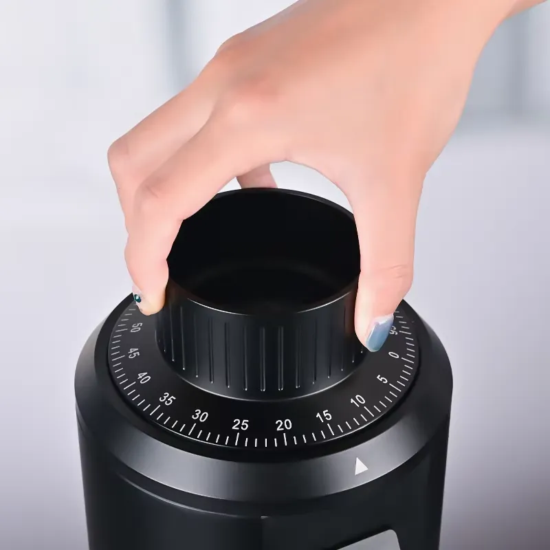 مطحنة قهوة أوتوماتيكية من الفو - مراجعة Coffee Grinder Burr Flat وسعره