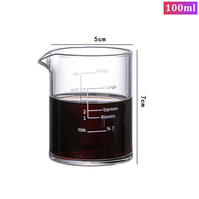 كوب قياس إسبريسو 100 مل/3.38 أ - مراجعة Espresso Shot Glass وسعره